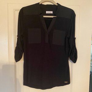 Calvin Klein Black Blouse